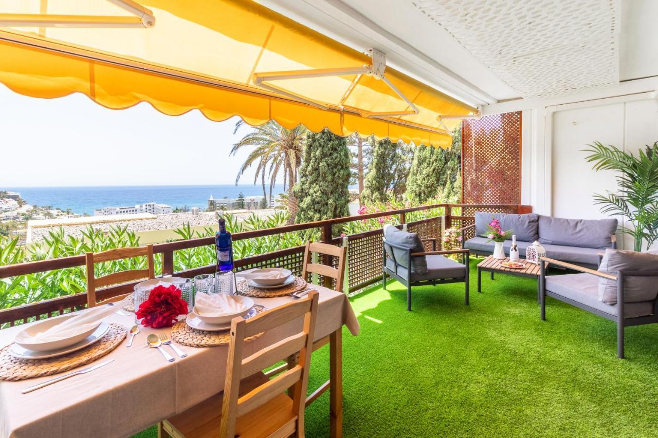 דירות Increible Terraza Con Vistas Al Mar En San Agustin מראה חיצוני תמונה
